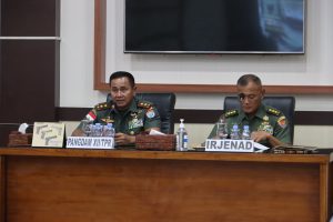 Pangdam XII/Tpr Buka Taklimat Awal Pengawasan Audit Kinerja Itjenad TA 2024