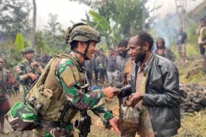 TNI Berperan Aktif dalam Mendukung Percepatan Pembangunan Kesejahteraan di Papua