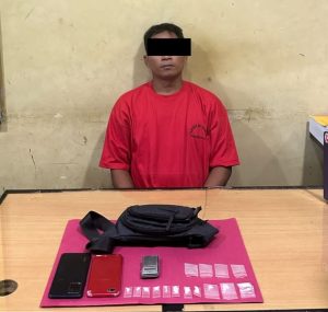 Polres Rokan Hulu Berhasil Bongkar Peredaran Sabu di Kebun Sawit, Satu Tersangka Diamankan