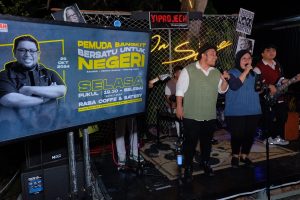 Ratusan Milineal Tanjungpinang Antusias Ikuti Event Sumpah Pemuda Hj Rahma- Rizha Hafiz