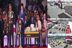 Memperingati 79 Tahun TNI: Presiden Jokowi Apresiasi Dedikasi Prajurit di Monas