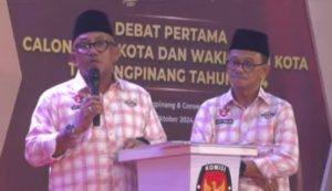 Lis Darmansyah dan Raja Ariza Paparkan Visi dan Misi dalam Debat Pilkada Tanjungpinang 2024