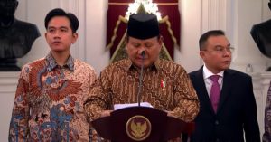 Presiden Prabowo Subianto Umumkan Susunan Lengkap Kabinet Merah Putih