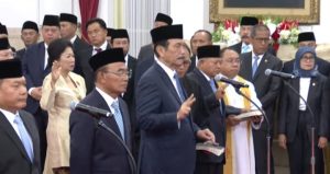 Presiden Prabowo Lantik Penasihat Khusus di Istana Negara