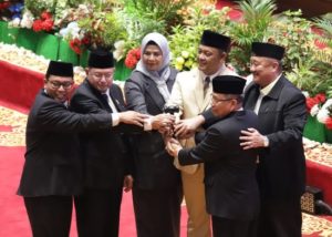 DPRD Provinsi Kepri Gelar Paripurna Pengucapan Sumpah/Janji Pimpinan Masa Jabatan 2024-2029