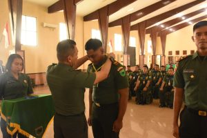 Perwira TNI AD Kodam XVIII/Kasuari Terima Pembekalan Intelijen Dasar 2024