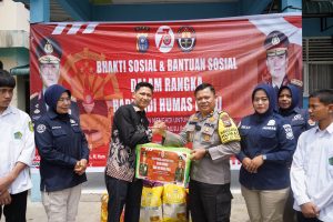 Peringati Hari Jadi Humas Polri ke-73, Bidhumas Polda Riau Sebarkan Kepedulian di Panti Asuhan