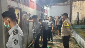 Rutan Rengat dan Polsek Rengat Barat Gelar Razia, Pastikan Lingkungan Aman dan Bersih dari Narkoba
