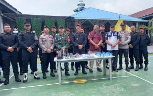 Rutan Kelas I Tanjungpinang Gelar Kegiatan Razia dan Tes Urine untuk Warga Binaan