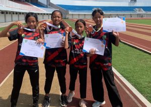 Putri Koptu Fayus, Khayla Mutiara Afandi, Raih 2 Medali di Kejuaraan Atletik GKR Hemas 2024