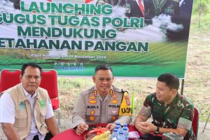 Polres Rokan Hulu Ikuti Zoom Meeting Kunjungan Kerja Kapolri dan Panglima TNI dalam Mendukung Program Ketahanan Pangan
