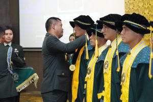 Wakasad Wisuda 210 Perwira Lulusan Magister Terapan Militer Operasi Darat