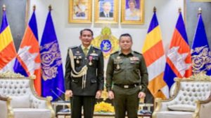 Kolonel Cpm Moch. Rizal Terima Penghargaan Sahametri dari Kerajaan Kamboja atas Dedikasi Tiga Tahun Jalin Kerja Sama Militer