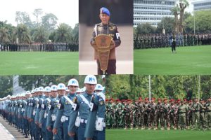 Danpuspom TNI Pimpin Apel Gelar Pasukan Penegakan Hukum 2024 di Mabes TNI