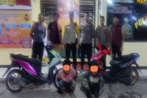 Gerak Cepat Polsek Kepenuhan Ungkap Kasus Curanmor, Dua Pelaku Diamankan