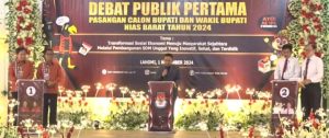 Debat Perdana Calon Bupati dan Wakil Bupati Nias Barat: Proyeksi Transformasi Sosial dan Ekonomi