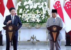 Presiden Prabowo Sambut Perdana Menteri Singapura di Istana Merdeka, Pererat Kerja Sama Strategis