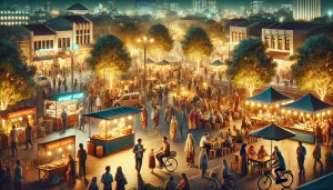 Selamat Menikmati Malam Minggu: Sabtu Malam Kota Dipenuhi Keakraban dan Kegembiraan