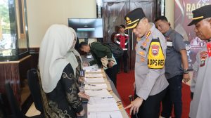 Kapolresta Tanjungpinang Pastikan Kondusifitas Rapat Pleno Pilgub Kepri