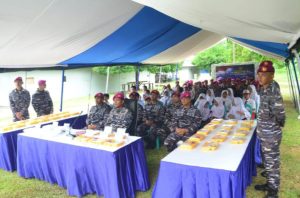 Yonif 9 Marinir Ikuti V-Con Uji Kesiapan Dapur Satuan, Dukung Program Makan Bergizi