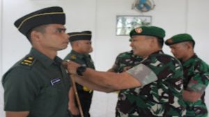 Komandan Kodim 0110/Abdya Lepas Dua Pama Abituren Diktukpa TA 2024 dan Satu Bintara Pindah Tugas