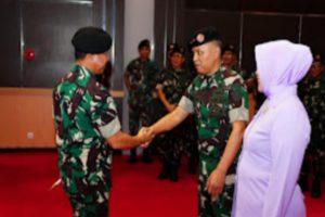 Panglima TNI Terima Laporan Korps Kenaikan Pangkat 16 Perwira Tinggi TNI