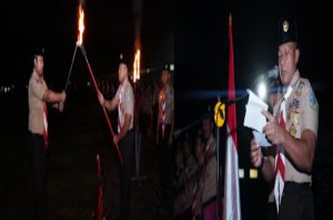 Waaster Panglima TNI Resmi Tutup Kursus Pembina Pramuka Mahir Tingkat Lanjutan Trisaka TNI TA 2024