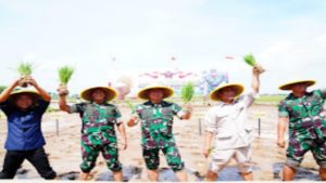 Panglima TNI dan Menteri Pertanian RI Tinjau Program Serbuan Teritorial di Pemalang