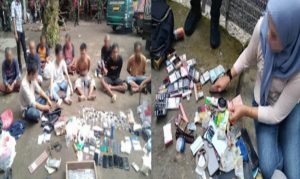 Operasi Gabungan TNI-Polri Berantas Narkoba di Langkat, 44 Orang Diamankan