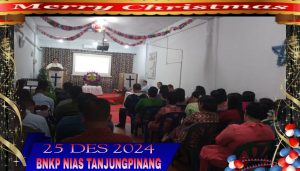 Damai dan Penuh Harapan Warnai Perayaan Natal di Gereja BNKP NIAS Tanjungpinang
