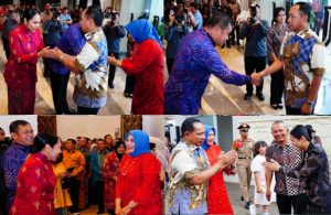 Panglima TNI dan Ketua Umum Dharma Pertiwi Pererat Silaturahmi di Hari Natal 2024