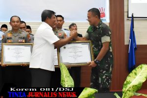 Congratulation! Korem 081/DSJ Terima Penghargaan dari KPPN Madiun