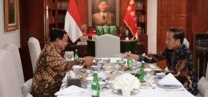 Presiden Prabowo dan Jokowi Pererat Silaturahmi di Kertanegara
