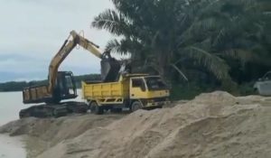 Dugaan Keterlibatan Kepala Desa dalam Tambang Pasir Ilegal di Simalungun, Media Minta Polri Bertindak!