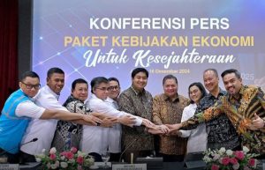 Sri Mulyani dan Airlangga Hartarto Umumkan Paket Kebijakan Ekonomi untuk Tingkatkan Kesejahteraan