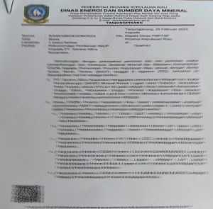 Lima Perusahaan Pertambangan Pasir Ditolak Kades Sekanah, Salah Satunya Sedang Proses Izin Rekom ESDM ke PMPTSP, Ada Apa di Balik Kebijakan Ini?