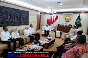 Menteri ATR/BPN dan Kepala Otorita IKN Bahas Sinkronisasi Pengukuran Tanah untuk Investor