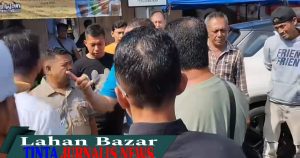 Viral! Perebutan Lahan Bazar di Jalan Merdeka, Teriakan “Tabrak!” Muncul Tanda Tanya Soal Komunikasi Pemkot Tanjungpinang