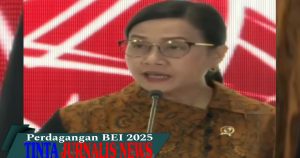 Sri Mulyani Resmi Membuka Perdagangan BEI 2025, Optimisme APBN Jadi Bekal Awal Tahun