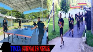 Danbrigif 4 Marinir Olahraga Bersama petarung Yonif 9 Marinir/ Beruang Hitam