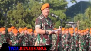 Perkuat Sinergi dan Komitmen, Danwingdik 800/Pasgat Hadiri Apel Khusus Tahun Baru 2025 di Mako Kopasgat