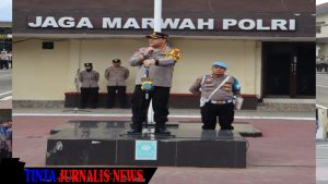 Kombes Pol Anhar Arlia Rangkuti Tutup Jabatan Wakapolrestabes Medan, Ucapkan Terima Kasih dan Mohon Maaf di Apel Perpisahan