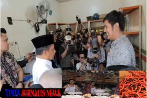 Tinjau Harga Pangan di Pasar Induk Tanah Tinggi, Mendagri Tito: Pemda Harus Terus Memantau Pastikan Harga Stabil dan Pasokan Aman