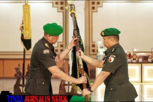 Kolonel Inf Rama Pratama Serahkan Jabatan Danrem 081/DSJ, Pangdam Apresiasi Pengabdiannya