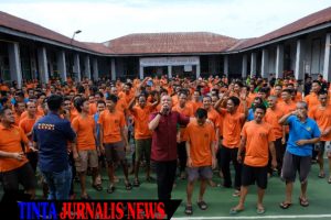 Rutan Kelas I Tanjungpinang Gelar Dangdutan, Hadirkan Kebahagiaan untuk Warga Binaan