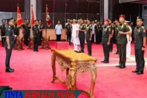 Panglima TNI Pimpin Sertijab 9 Jabatan Strategis di Mabes TNI