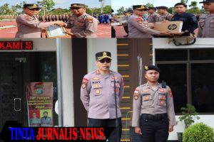 Kapolres Bintan Berikan Penghargaan kepada Personel Berprestasi, Jadi Inspirasi Polri
