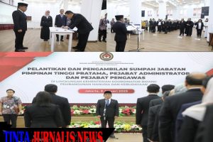 Menko PMK Pratikno Lantik Pejabat Baru: Tekankan Keseimbangan Kecepatan dan Keselamatan di Era Digitalisasi