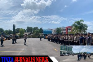 Polresta Tanjungpinang Amankan Rapat Pleno Terbuka Penetapan Pasangan Calon Walikota dan Wakil Walikota Tanjungpinang Pilkada 2024