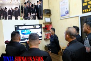 Kepala Rutan Tanjungpinang Hadiri Pelantikan Pimti Madya Kemenimipas Secara Virtual